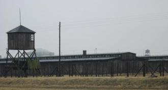 Terrible death camp Majdanek (Lublin) Extermination camp