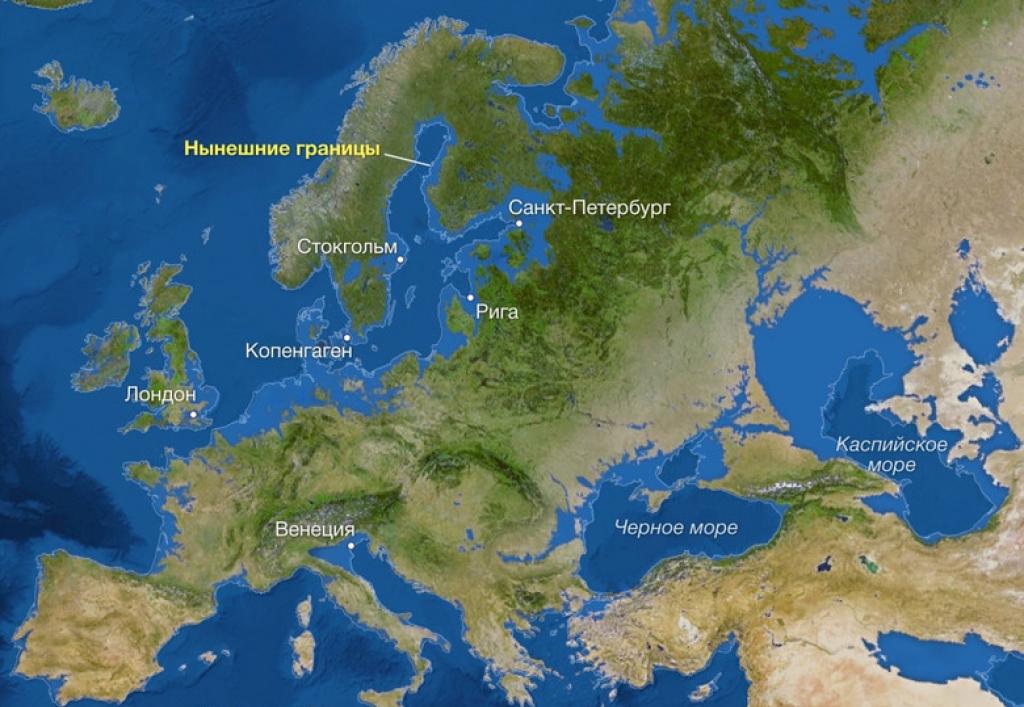 Map of the earth after the ice melts What the earth will look like after the glaciers melt