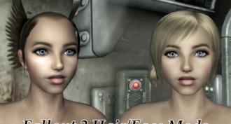 Fallout 3 mod retekstury twarzy
