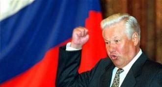 Venäjän ensimmäinen presidentti Boris Jeltsin