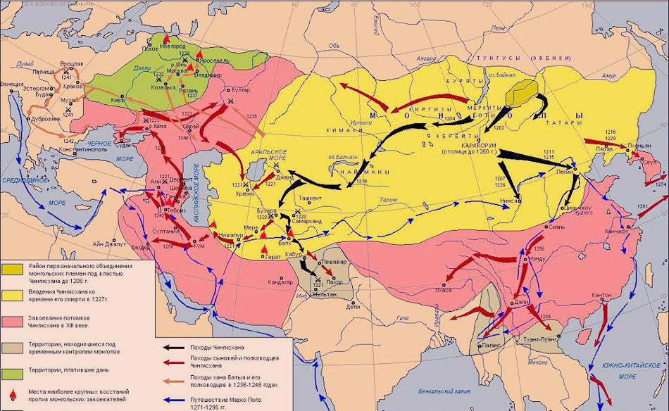 Курсовая работа по теме Военная экспансия кочевых народов Азии в средние века 